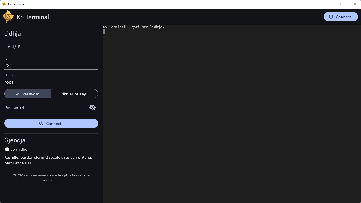 KS Terminal — Setup